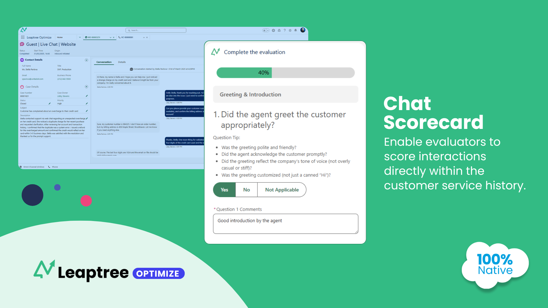 screenshot of Leaptree Optimize